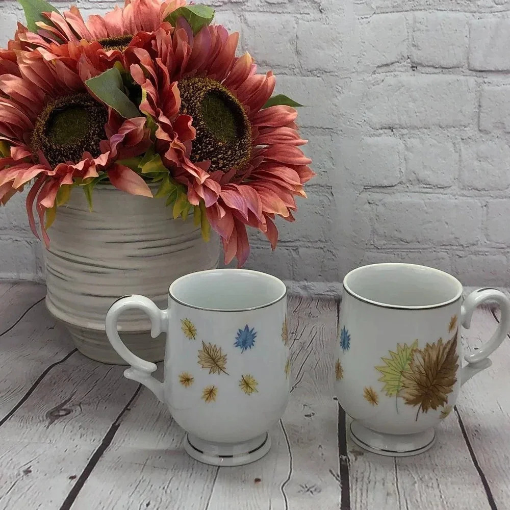 vintage royalton china co fine china footed mug